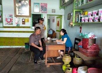 Kapolsek Siantar Timur IPTU Chandra Ritonga SH. MH pimpin langsung patroli dialogis
