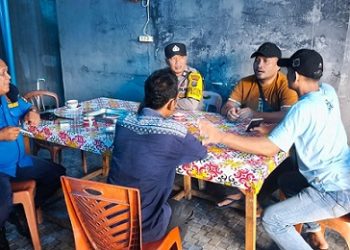 Personil Polsek Siantar Timur Cek Keributan di Jalan Sentosa