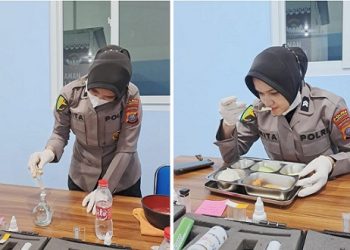 Dokkes Polres Pematangsiantar Laksanakan Safety Food Pastikan Distribusi MBG di SPPG YKB Aman