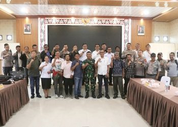 Kapolres Simalungun AKBP Dr. Hendri Nupia Dinka Barus, S.H., S.I.K., M.M Pimpin Rakor Percepatan Penyelesaian Sengketa Lahan Sidallogan