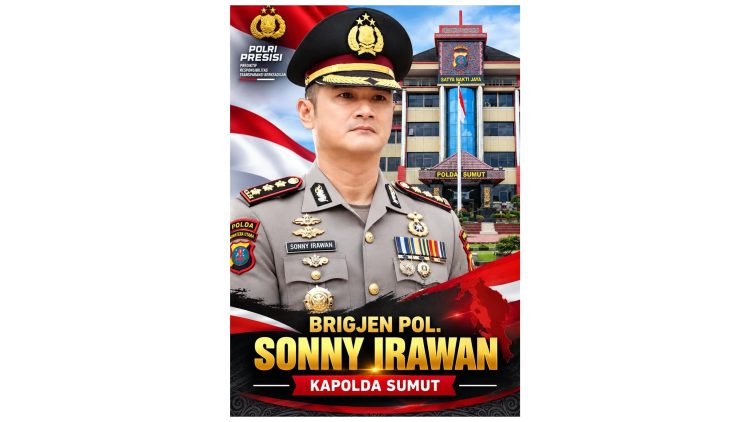 Brigjen Pol. Sonny Irawan Kapolda Sumut. (Foto Ist)