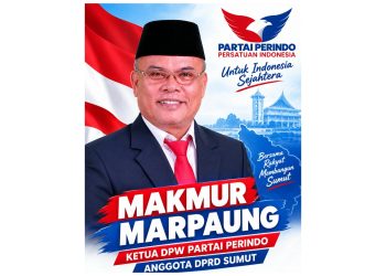 Anggota DPRD Sumut yang juga Ketua DPW Partai Perindo Sumut, Makmur Marpaung. (Foto Ist)