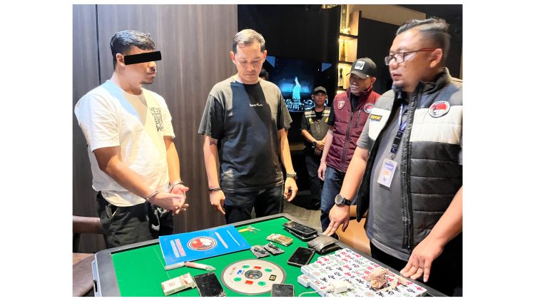 Bareskrim Polri dan Polrestabes Medan razia di THM Raeye Dining & Experience, Jalan Merak Jingga, Kelurahan Kesawan, Medan Barat dan berhasil menangkap pemasok narkoba. (Foto Ist)