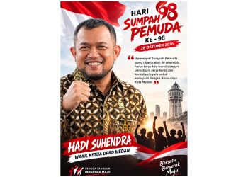 Wakil Ketua DPRD Kota Medan, Hadi Suhendra SH. (Foto Ist)