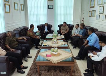 Walikota Tebing Tinggi, H. Iman Irdian Saragih terima Panitia KKR Tebing Tinggi Sergai dan Bamagnas