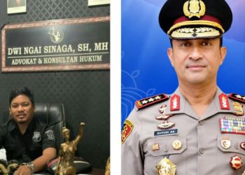 Pengamat Hukum Dwi Ngai Sinaga, SH, MH - Komjen Pol Suyudi Ario Seto dilantik sebagai Kapolri. (Foto Ist)