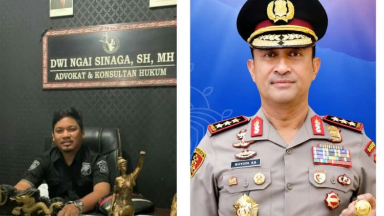 Pengamat Hukum Dwi Ngai Sinaga, SH, MH - Komjen Pol Suyudi Ario Seto dilantik sebagai Kapolri. (Foto Ist)