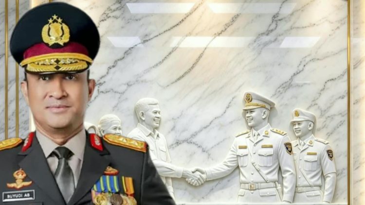 Kapolri Jenderal Polisi Suyudi Ario Seto " Polisi Bersama Masyarakat ". (Ilustrasi jurnalx.co.id)