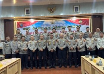 Tim Supervisi Polda Sumut Cek Kesiapan Sat Samapta Polres Pematangsiantar