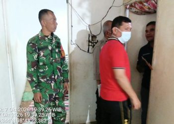 Kapolsek Purba IPTU B. Silalahi pimpin olah TKP