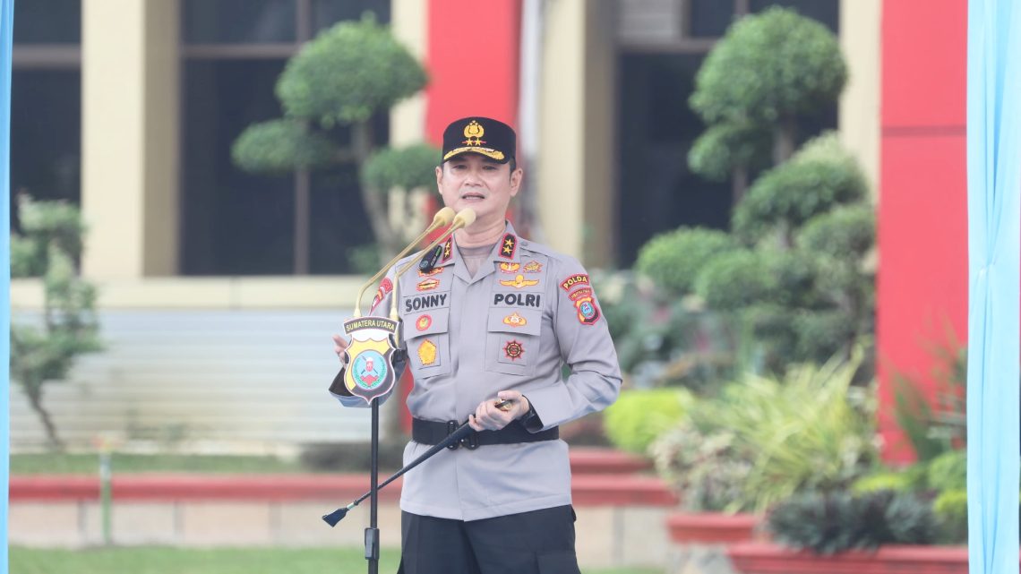 Kapolda Sumut Irjen Pol. Sonny Irawan, S.I.K., M.H. (Foto Ist)