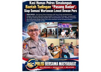 Kasi Humas Polres Simalungun AKP Verry Purba SH