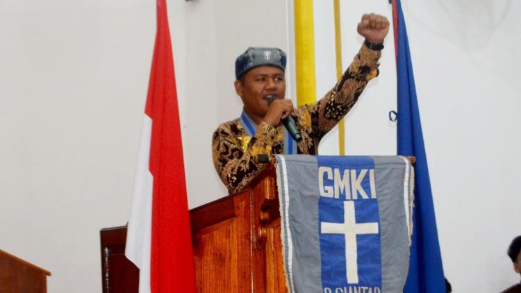 Ketua GMKI Pematangsiantar-Simalungun Yova Ivo Cordiaz Purba