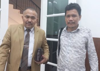 Kamaruddin Simanjuntak pengacara keluarga Brigadir Nofriansyah Yosua Hutabarat atau Brigadir J meninggal dunia, Senin pagi (19/10) di RS Pelni Jakarta. (Foto Ist)