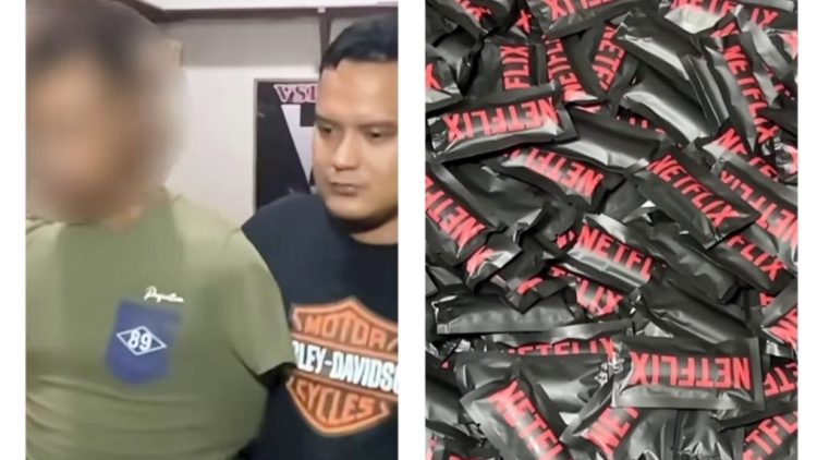 Polisi gerebek bengkel sepeda motor dijadikan gudang vape narkoba di Desa Bandar Setia, Kecamatan Percut Sei Tuan, Kabupaten Deli Serdang yang menangkap pelaku dan menyita 1.152 pcs vape. (Foto Ist)
