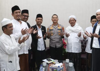 Kapolres Simalungun AKBP Dr. Hendri Nupia Dinka Barus, S.H., S.I.K., M.M., menerima kunjungan silaturahmi Pengurus Cabang Nahdlatul Ulama (PCNU) Kabupaten Simalungun