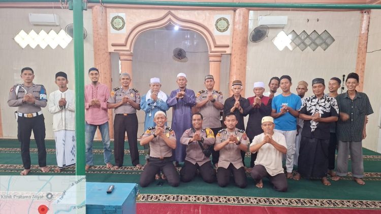 Polres Pematangsiantar Jumat Keliling di Masjid Al Hilal