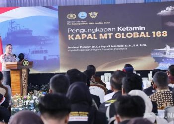 Kapolri Jenderal Polisi Suyudi Ario Seto saat paparan (Foto Ist)