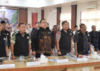 Polres Pematangsiantar dan Forkopimda Ikuti Zoom Meeting Kunker Kapolri di Wilkum Polda Sumut dan Deklarasi Serentak Menolak Narkoba