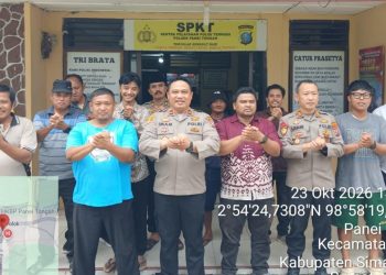 Wakapolres Simalungun KOMPOL Imam Alriyuddin, S.H., M.H Kumpul Bersama Warga di Polsek Panei Tongah