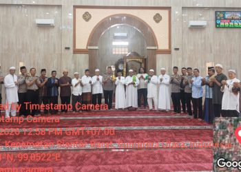 Polres Pematangsiantar Laksanakan Jumat Keliling di Masjid Al-Ikhlas Jalan Ampi