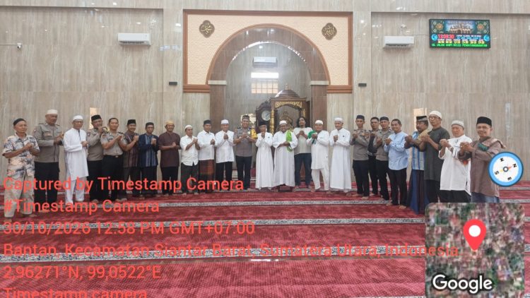 Polres Pematangsiantar Laksanakan Jumat Keliling di Masjid Al-Ikhlas Jalan Ampi