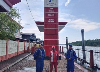 Satpolairud Polres Tanjung Balai Pantau Distribusi Solar Subsidi Nelayan 