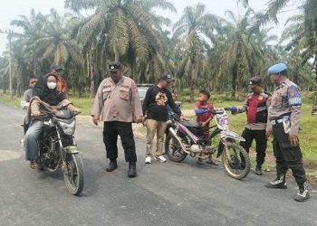 Polsek Bosar Maligas Gelar Patroli Gabungan di Ujung Padang