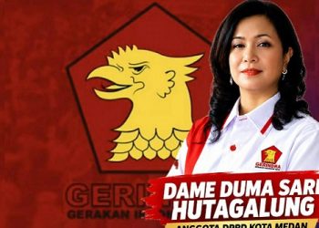 Anggota DPRD Medan, Dame Duma Sari Hutagalung. (Foto Ist)