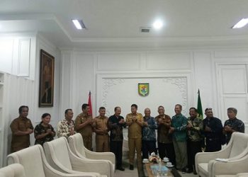 Pemkab Sergai Terima Audensi Panitia KKR Pelajar Tebing Tinggi dan Sergai