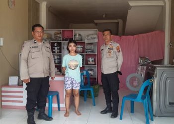 Personil Polsek Bandar Huluan Datangi Pelapor