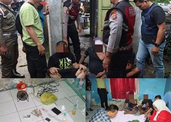 Polres Tanjungbalai Ringkus Dua Pria dan Sita Sabu