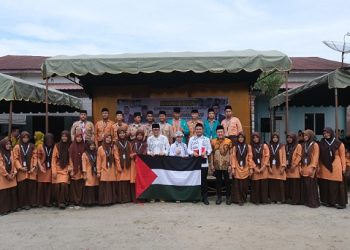 Wali Kota Tanjungbalai Mahyaruddin Salim Sambut Safari Anak Gaza di YMPI Sei Tualang Raso