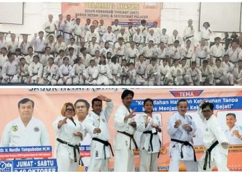 Perguruan Karate- Do Tako Indonesia Pengcab Simalungun Sukses Selenggarakan UKT Sabuk Hitam