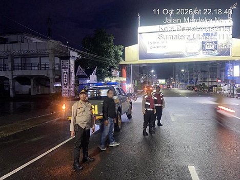 Personil Polres Pematangsiantar Gencar Laksanakan KRYD