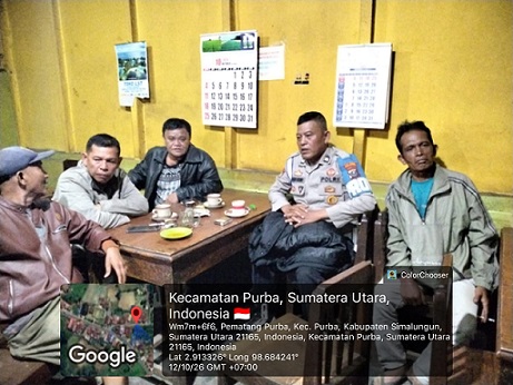 Kapolsek Purba IPTU Budianto Silalahi Pimpin Telusuri Laporan Perusakan Mobil dan Kehilangan Uang Rp4 Juta
