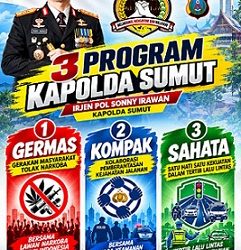 Kapolda Sumut Irjen Pol Sonny Irawan - Polisi Bersama Masyarakat. (Foto Ilsutrasi jurnalx.co.id)