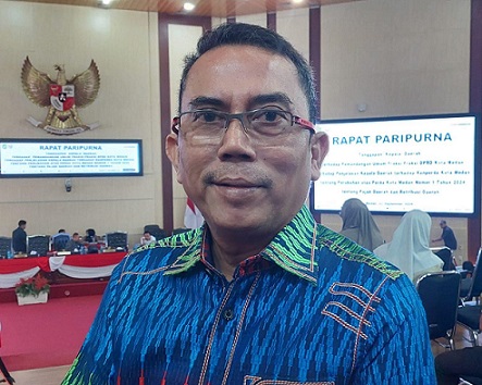 Ketua Komisi 4 DPRD Medan Paul Mei Anton Simanjuntak. (Foto Ist)