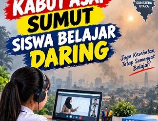 Belajar Daring Akibat Kabut Asap. (Foto Ilustrasi / jurnalx.co.id)