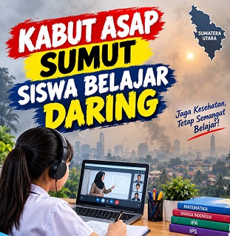 Belajar Daring Akibat Kabut Asap. (Foto Ilustrasi / jurnalx.co.id)