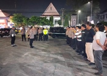 Kabag SDM Kompol Maralading Harahap pimpin pelaksanaan Apel KRYD Tiga Pilar