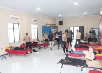 Polres Tanjungbalai Gelar Donor Darah