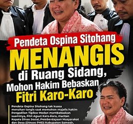 menyatakan Fitri tidak terbukti secara sah dan meyakinkan bersalah serta membebaskannya dari seluruh dakwaan (vrijspraak). Sebelumnya, JPU Kejari Samosir menuntut Fitri dengan pidana penjara empat tahun, denda Rp250 juta subsider 90 hari penjara, serta uang pengganti Rp516.298.000. Setelah dikurangi Rp22,5 juta yang telah dititipkan melalui Rekening Penyimpanan Lain (RPL) Kejari Samosir, sisa uang pengganti yang dituntut sebesar Rp493.798.000, subsider dua tahun penjara. Putusan akhir berada di tangan majelis hakim setelah mempertimbangkan dakwaan, tuntutan, fakta persidangan, dan nota pembelaan terdakwa.(ROM)