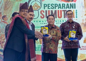 Wali Kota Pematangsiantar Wesly Silalahi SH MKn menghadiri Pembukaan Pesta Paduan Suara Gerejani (Pesparani) Katolik Tingkat Provinsi Sumatera Utara (Sumut) III Tahun 2026.