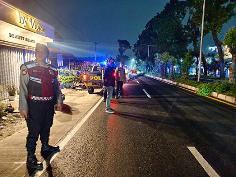 dipimpin Piket Pawas Paursbg Bekpal Baglog IPTU Marwan melaksanakan Kegiatan Rutin Yang Ditingkatkan (KRYD)
