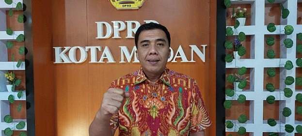 Anggota DPRD Medan Johannes Haratua Hutagalung. (Foto Ist)