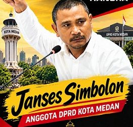 Ketua Fraksi Hanura-PKB DPRD Medan Janses Simbolon. (Foto Ist)