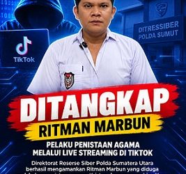 Ritman Marbun-Direktorat Reserse Siber (Ditressiber) Polda Sumut (Foto Ist)