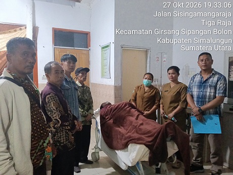 Jenajah korban GPP saat dievakuasi ke RSUD Parapat