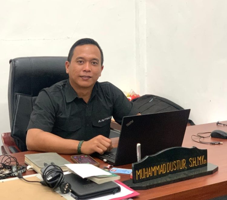 Direktur Yayasan Lembaga Bantuan Hukum Advokasi dan Keadilan Aceh (YLBH AKA) Nagan Raya Muhammad Dustur, S.H., M.Kn